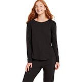 Goodnight Raglan Sleep Top Black S