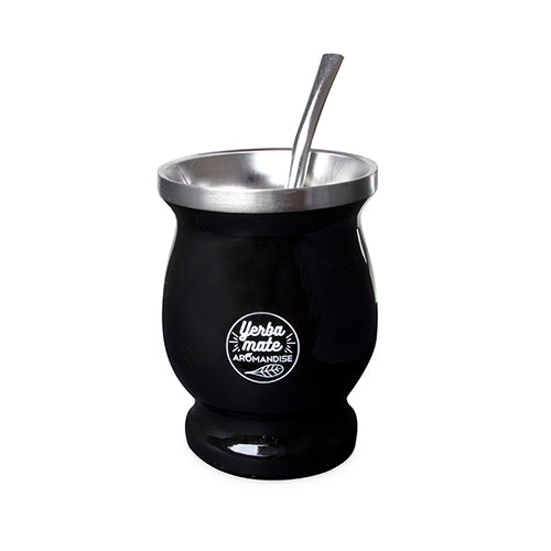 Yerba Mate Kalebass Kopp 230 Ml Med Bombilla Sugrör