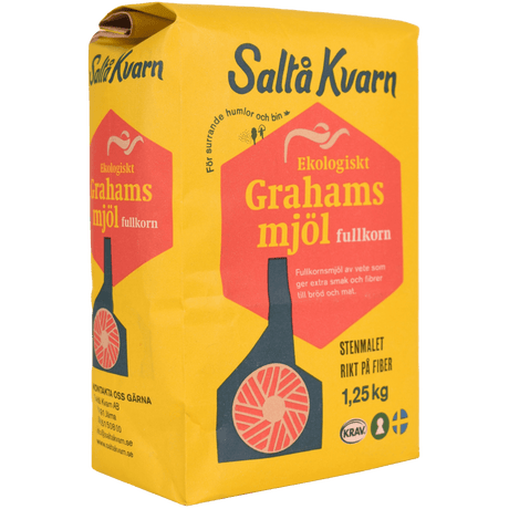 Saltå kvarn Grahamsmjöl Ekologisk Saltå Kvarn | 1250 g