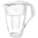Vannfilter Kanna Glas Vit 2 Liter