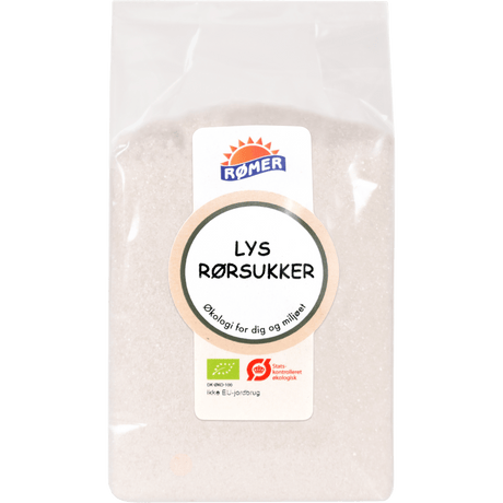 Rømer Rörsocker Ljus Fin Ekologisk | 500 g