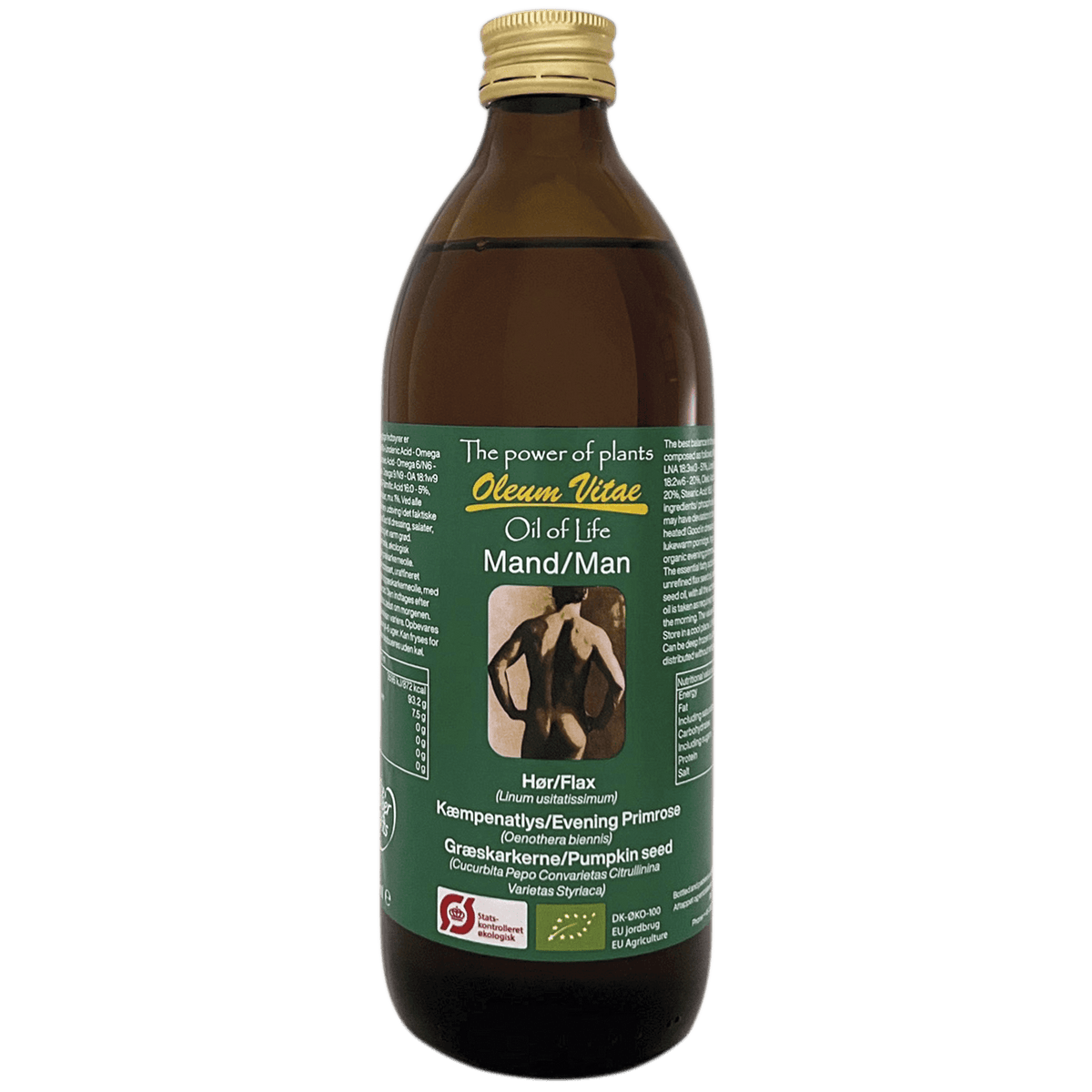 Oil of Life Män Ekologisk Pumpkin Seed Oil | 500 ml