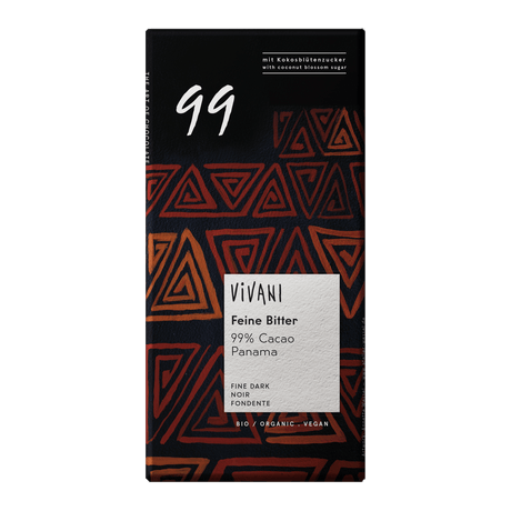 Vivani Mörk Choklad 99% | 80 g