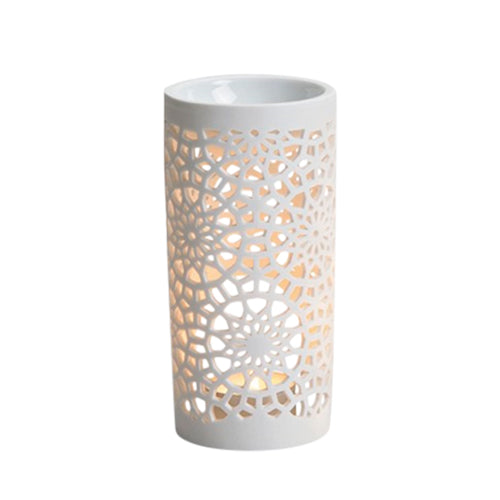 Doftlampa Stjärnan Vit H: 14 Cm / B: 7 Cm