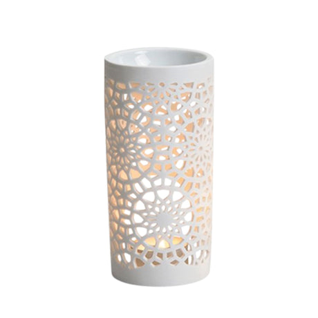 Doftlampa Stjärnan Vit H: 14 Cm / B: 7 Cm