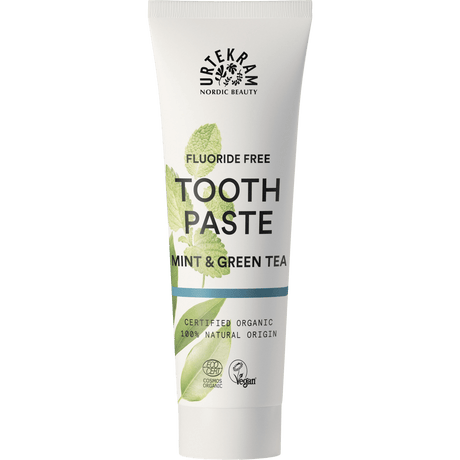 Urtekram Mint & Green Tea Tandkräm | 75 ml