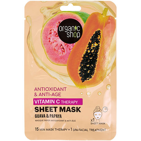 Vitamin C Therapy Sheet Mask - Guava & Papaya