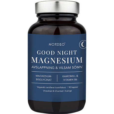 NORDBO Good Night Magnesium | 90 kapslar