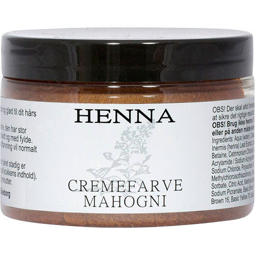Henna Hårfärg Creme Mahogny