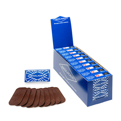 Påläggschoklad Mörk 9 St EKO