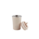 Termosmugg Rostfritt Stål Krämig Beige