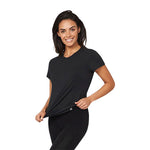 Boody Women´s Crew Neck Svart | Stl. XL