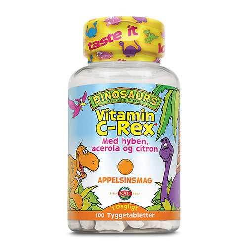 Dinosaurs Vitamin C-Rex Tyggetabletter Børn
