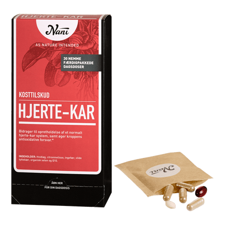 Nani Hjerte Kar | 30 påsar