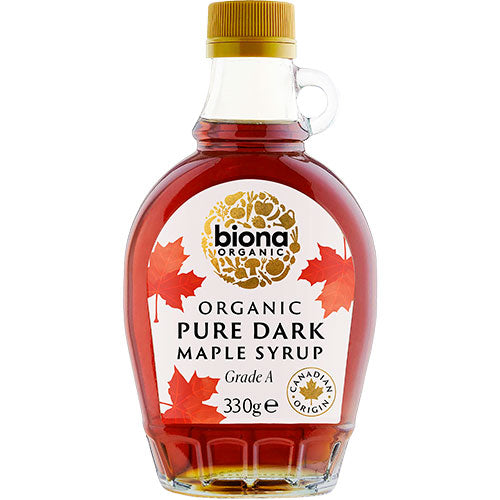Biona Pure Mörk Lönnsirap Ekologisk Grade A | 330 gr
