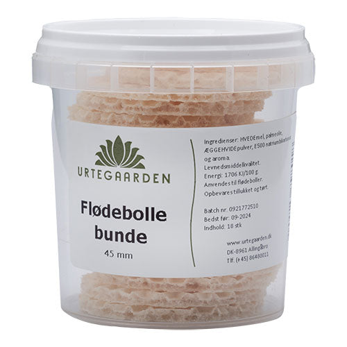 Flødebollebottnar 45 mm
