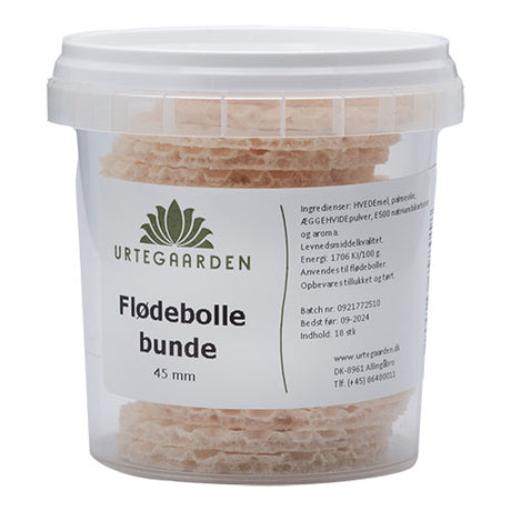 Flødebollebottnar 45 mm