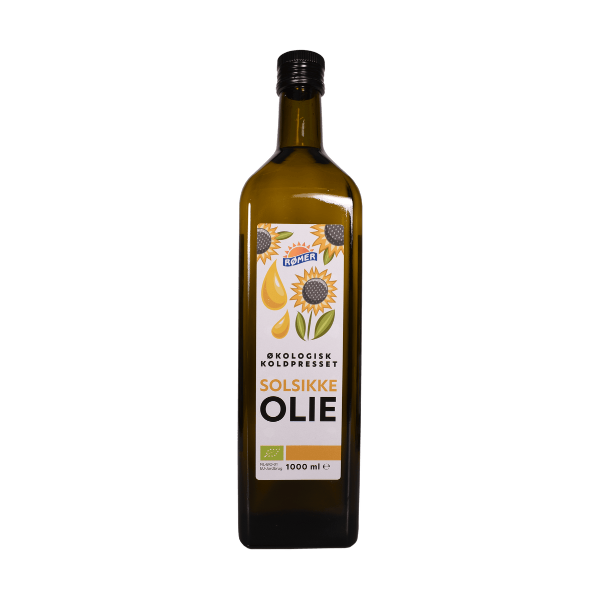 Rømer Solrosolja Kallpressad Ekologisk | 1 liter
