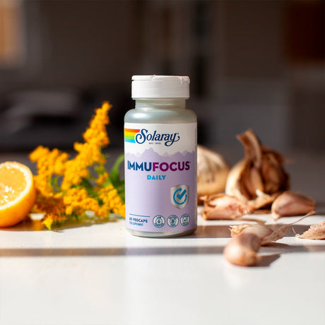 Vitamin C och vitamin D, selen och zink bidrar till immunsystemets normala funktion