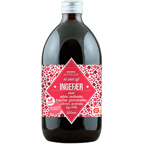 Human Ingefärsshot Ekologisk | 500 ml