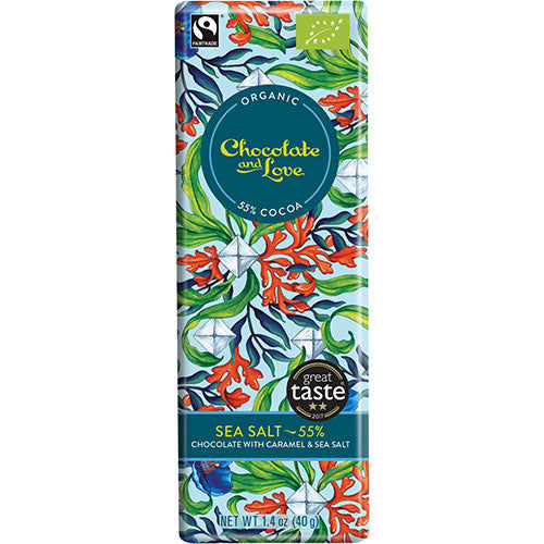 Choklad Sea Salt & Caramel 55% EKO från 