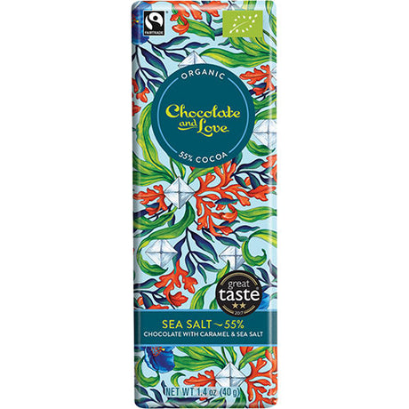 Choklad Sea Salt & Caramel 55% EKO från 