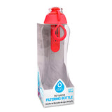 Filter Vattenflaska 0,5 Liter Röd