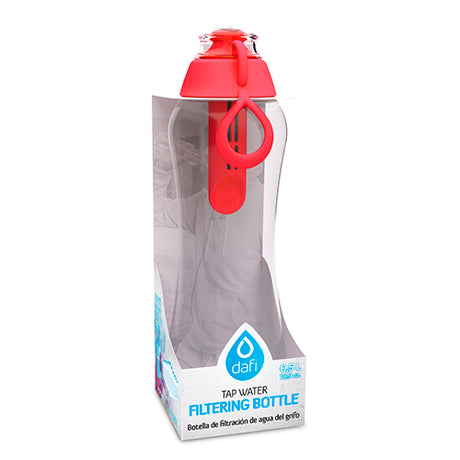 Filter Vattenflaska 0,5 Liter Röd