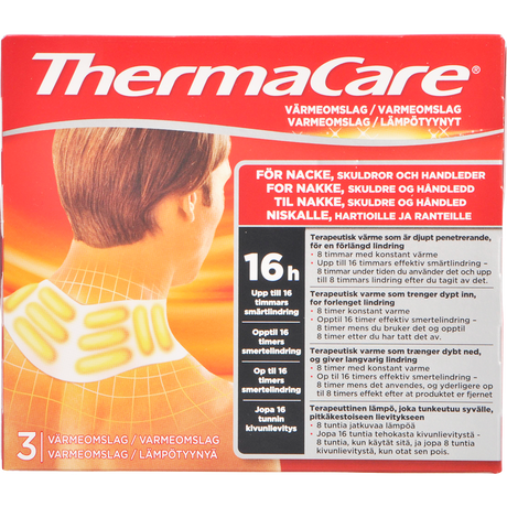 Värmeomslag för nacke, axlar och handleder