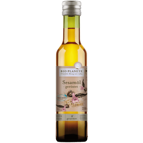 BioPlanète Rostad Sesamolja Ekologisk | 250 ml