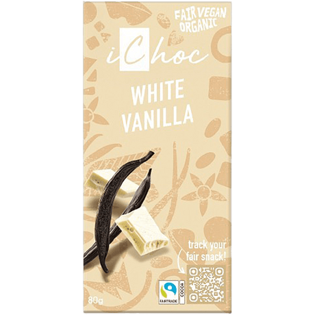 iChoc Choklad Ekologisk | White Vanilla