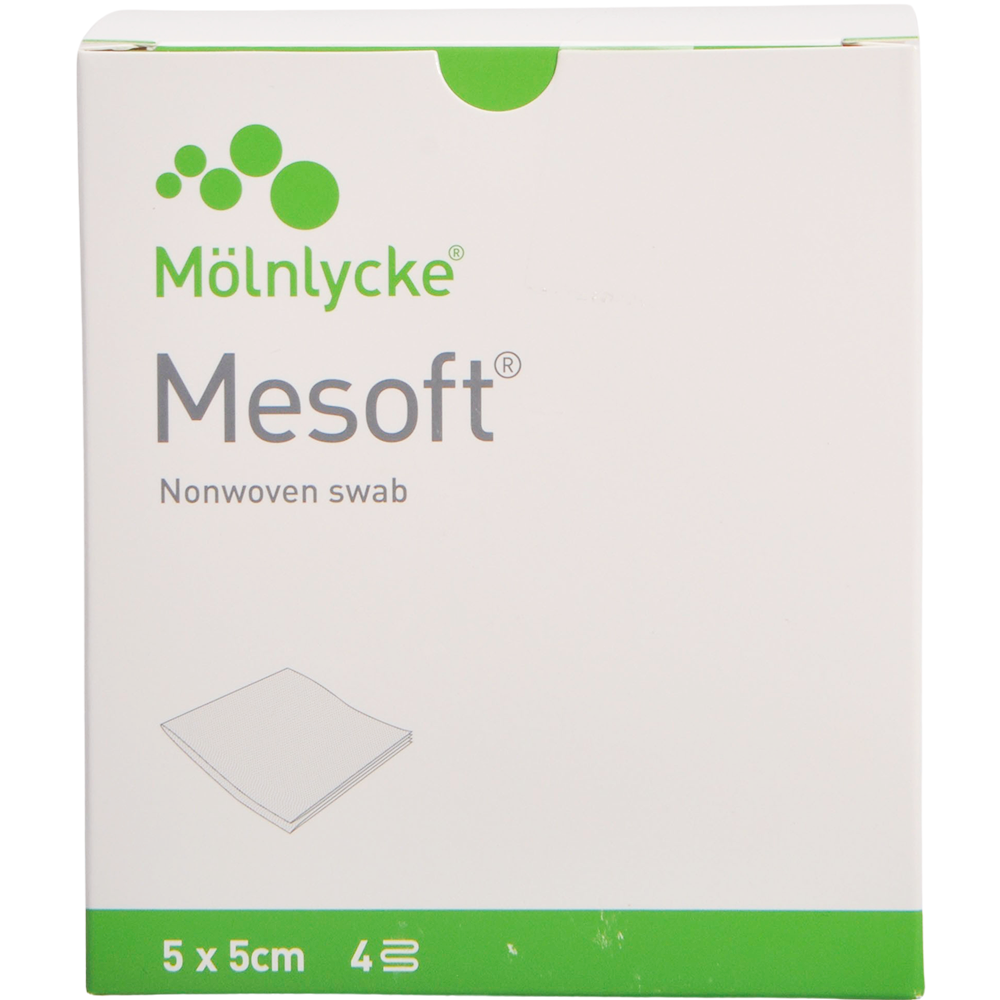 Mölnlycke Mesoft Kompress 5x5 cm 300 stk