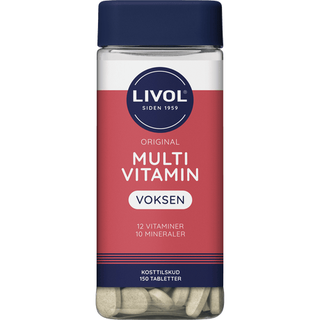 Livol Multivitamin Vuxen | 150 tabletter