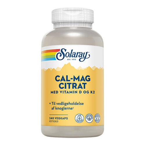 Cal-Mag Citrat med vitamin D og K2