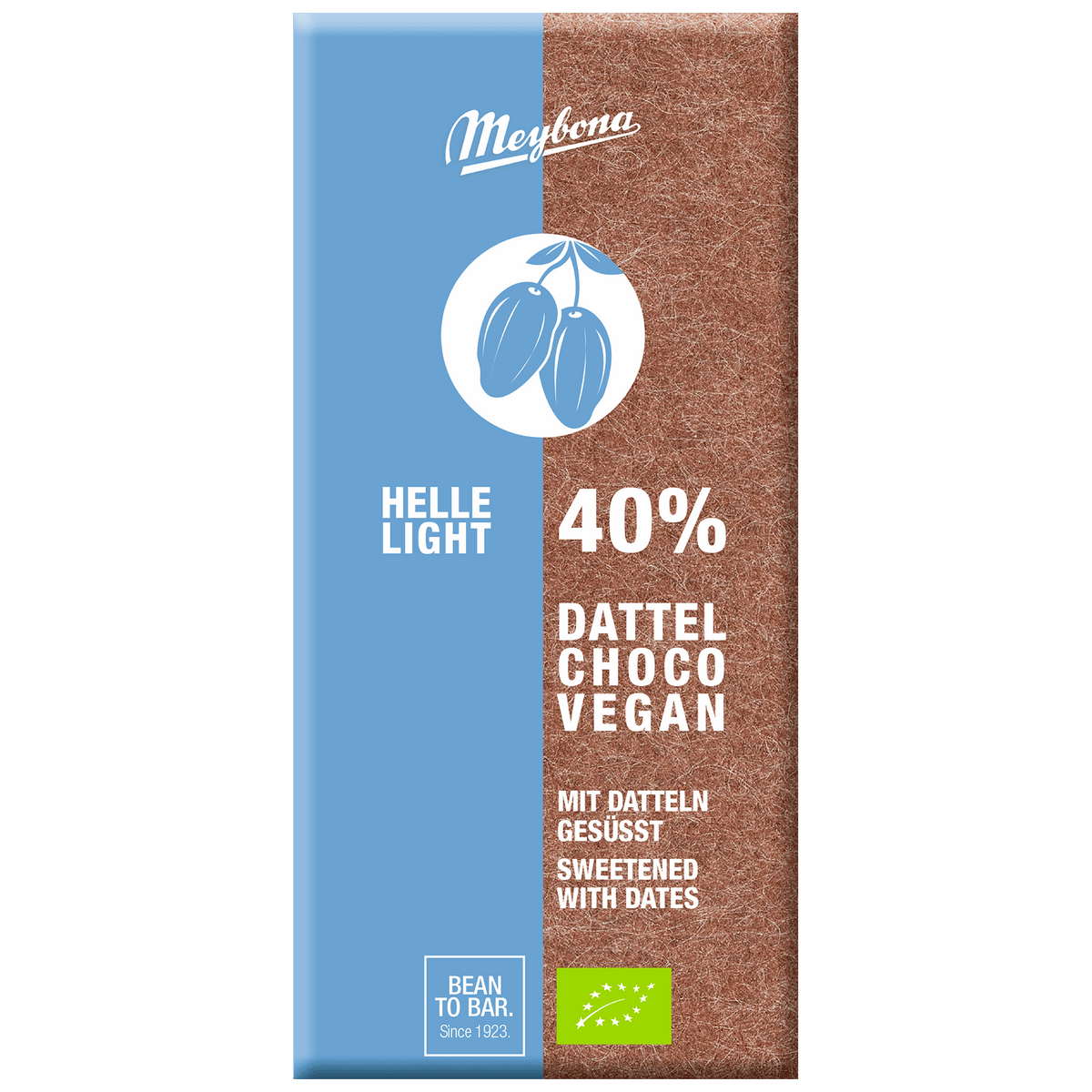 Meybona Choklad 40% m. Dadlar Ekologisk | 80 g