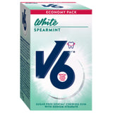 V6 White Spearmint Tuggummi Sockerfri
