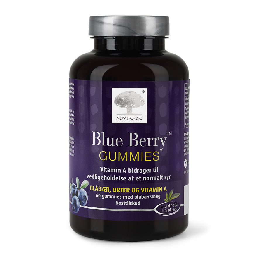 New Nordic Blue Berry Gummies