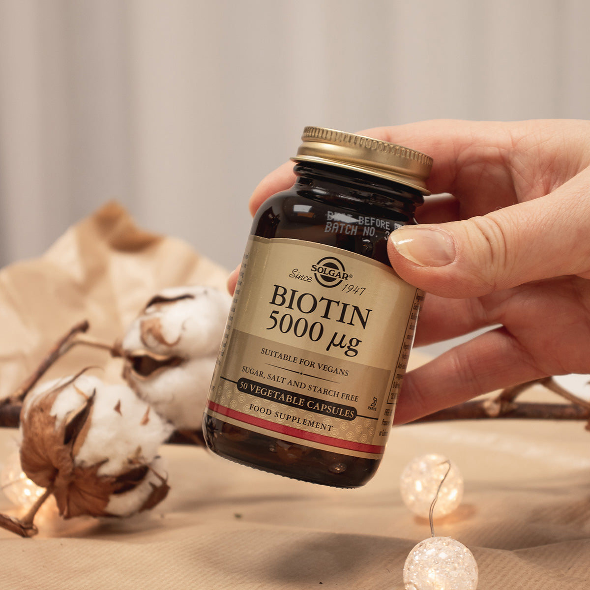 Biotin Vegan 5000 Ug
