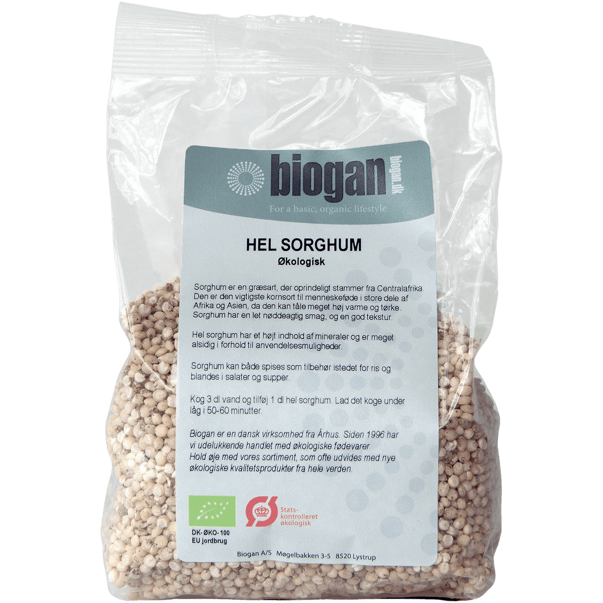 Biogan Helt Durra Korn Ekologisk | 500 g