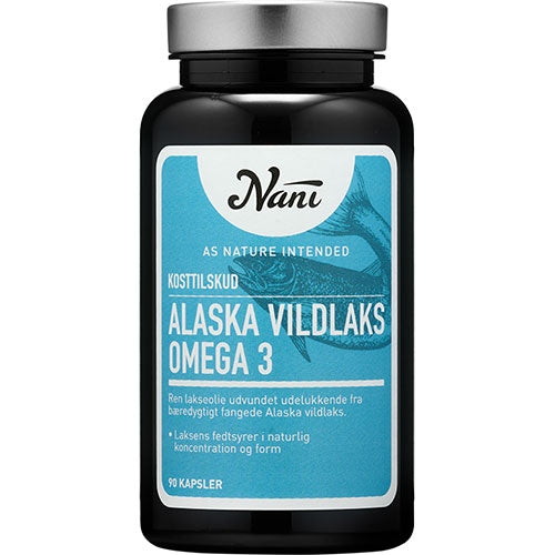 Nani Omega 3 Alaska Vildlax | 90 kapslar