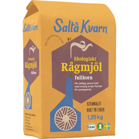 Saltå kvarn Rågmjöl Ekologisk Saltå Kvarn | 1250 g