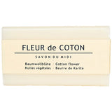  Tvål Bomull Blomma Med Sheasmör Vegan Fleur De Coton
