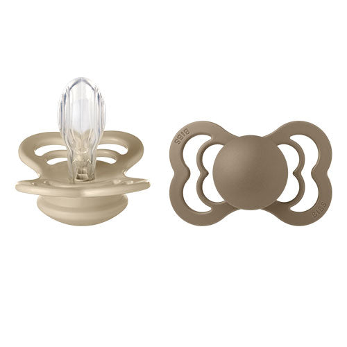 Supreme Silicone 6mån+ (Vanilj/Mörk Ek) 2 2 st