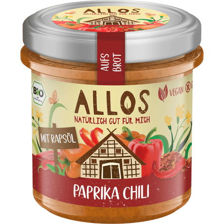 Allos Smörgåspålägg Aufs Brot | Peppar Frukt Chili EKO