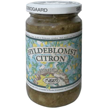 Søbogaard Fläder/Citron Marmelad Ekologisk | 400 g