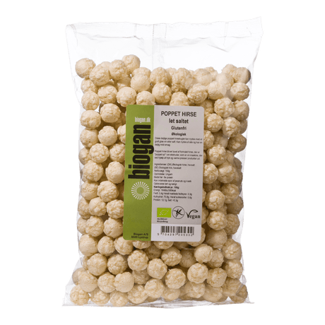 Biogan Glutenfri Poppad Hirs Ekologisk | 150 g