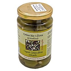 Oliver Gröna med vitlök Grekisk EKO