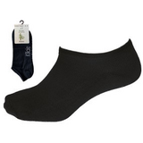 Kilde & Co. Comfort "Low Cut" Bamboo Svart | Str. 35-38