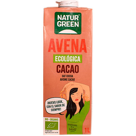 NaturGreen Havredryck med kakao Eko | 1 l
