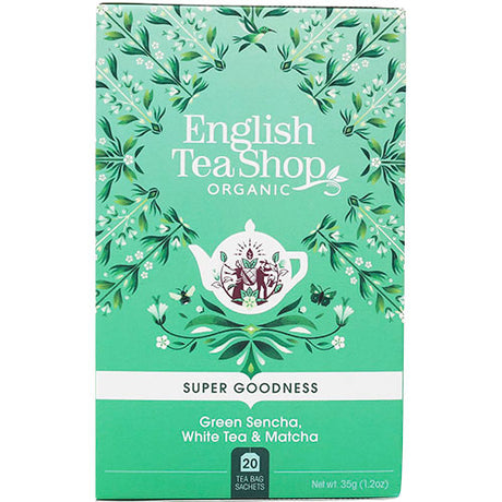 English Tea Shop Grön Sencha Vit Te & Matcha EKO | 20 påsar